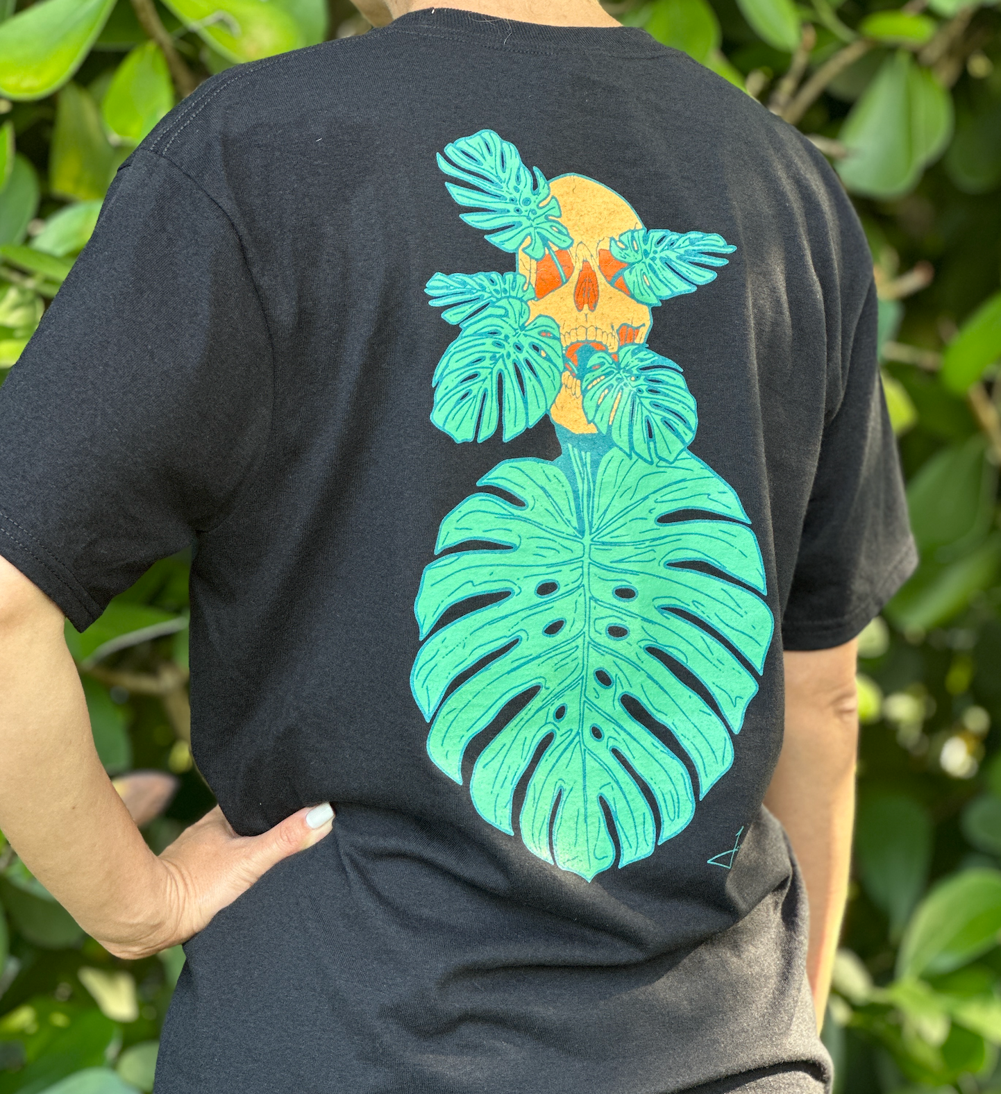 monstera shirt Monstera Skull T-Shirt